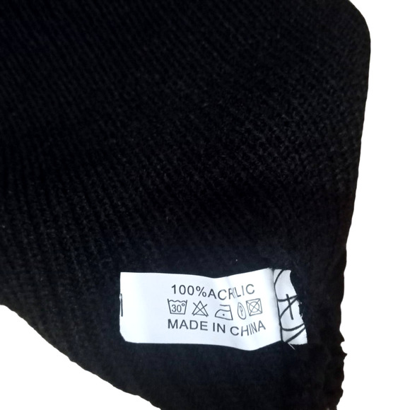 Surfer cat black beanie - Picture 4 of 4